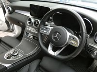 USED 2020 20 MERCEDES-BENZ C-CLASS 2.0 C 300 D AMG LINE EDITION 4d 242 BHP SAT NAV HEATED LEATHER REAR VIEW CAMERA CRUISE CONTROL PARKING SENSORS 1 OWNER SERVICE HISTORY GENUINE LOW MILES
