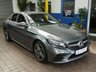 USED 2020 20 MERCEDES-BENZ C-CLASS 2.0 C 300 D AMG LINE EDITION 4d 242 BHP SAT NAV HEATED LEATHER REAR VIEW CAMERA CRUISE CONTROL PARKING SENSORS 1 OWNER SERVICE HISTORY GENUINE LOW MILES
