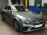 USED 2020 20 MERCEDES-BENZ C-CLASS 2.0 C 300 D AMG LINE EDITION 4d 242 BHP SAT NAV HEATED LEATHER REAR VIEW CAMERA CRUISE CONTROL PARKING SENSORS 1 OWNER SERVICE HISTORY GENUINE LOW MILES