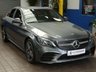 USED 2020 20 MERCEDES-BENZ C-CLASS 2.0 C 300 D AMG LINE EDITION 4d 242 BHP SAT NAV HEATED LEATHER REAR VIEW CAMERA CRUISE CONTROL PARKING SENSORS 1 OWNER SERVICE HISTORY GENUINE LOW MILES