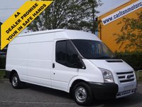 USED 2012 12 FORD TRANSIT 100 T300L Med-Roof [ Air Con+Sat ] panel van Delivery T,B,A 