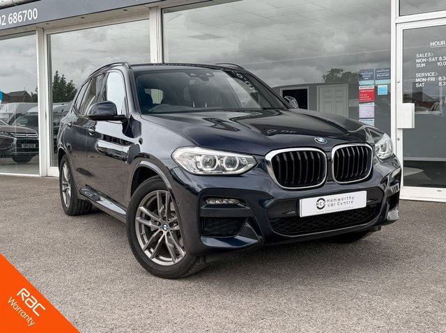 View our BMW X3 2.0 XDRIVE20D M SPORT MHEV 5d 188 BHP