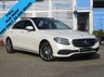 USED 2019 69 MERCEDES-BENZ E-CLASS 2.0 E 220 D SE PREMIUM PLUS 4d 192 BHP Finished in DIAMOND WHITE with contrasting Electric Black Heated Leather interior. This stylish comfortable and classy looking Merc E-Class Saloon offers loads of room and most importantly economy and performance. Features include Pan Roof, Sat Nav, B/Tooth 19" Alloys, Cruise control, 360 CAMERAS, DAB RADIO, Front and Rear Park Sensors, Black Electric Heated Leather, Power rear Boot, Rear Centre Arm Rest and much much more. Dealer Serviced at 4372 miles, 8406 miles, 11653 miles and at 21082 mil