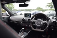 USED 2016 P AUDI RS3 2.5 RS3 SPORTBACK QUATTRO NAV 5d 362 BHP PAN ROOF / SS SEATS / PANTHER
