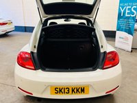 USED 2013 13 VOLKSWAGEN BEETLE 1.6 DESIGN TDi BLUEMOTION TECHNOLOGY PANORAMIC 3 DOOR 104 BHP 8 SERVICES TO 43,428 MILES &pound;35 TAX