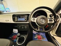 USED 2013 13 VOLKSWAGEN BEETLE 1.6 DESIGN TDi BLUEMOTION TECHNOLOGY PANORAMIC 3 DOOR 104 BHP 8 SERVICES TO 43,428 MILES &pound;35 TAX