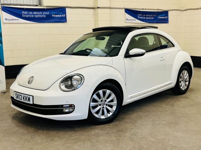2013 13 Volkswagen Beetle 1.6 DESIGN TDi BLUEMOTION TECHNOLOGY PANORAMIC 3 DOOR 104 BHP