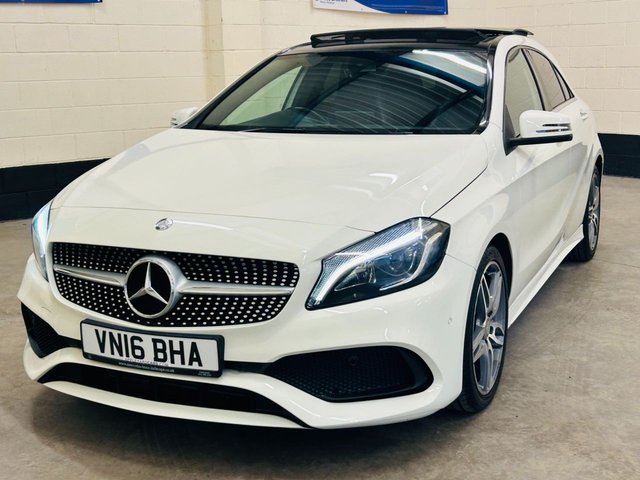 2016 16 Mercedes-Benz A-Class 1.5 A 180 D AMG LINE PREMIUM PLUS PANORAMIC 5 DOOR 107 BHP