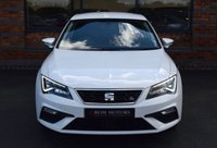 USED 2017 67 SEAT LEON 2.0 TDI FR TITANIUM TECHNOLOGY 3d 148 BHP APPLE CARPLAY / SAT NAV / FSH