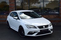 USED 2017 67 SEAT LEON 2.0 TDI FR TITANIUM TECHNOLOGY 3d 148 BHP APPLE CARPLAY / SAT NAV / FSH
