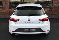 USED 2017 67 SEAT LEON 2.0 TDI FR TITANIUM TECHNOLOGY 3d 148 BHP APPLE CARPLAY / SAT NAV / FSH