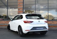 USED 2017 67 SEAT LEON 2.0 TDI FR TITANIUM TECHNOLOGY 3d 148 BHP APPLE CARPLAY / SAT NAV / FSH