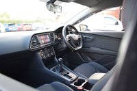 USED 2017 67 SEAT LEON 2.0 TDI FR TITANIUM TECHNOLOGY 3d 148 BHP APPLE CARPLAY / SAT NAV / FSH