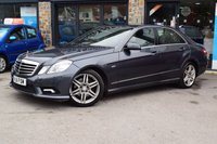 USED 2011 11 MERCEDES-BENZ E-CLASS 2.1 E220 CDI BLUEEFFICIENCY SPORT 4d 170 BHP F/RPARK-BTOOTH-HLEATHER-HSEATS