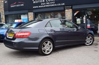 USED 2011 11 MERCEDES-BENZ E-CLASS 2.1 E220 CDI BLUEEFFICIENCY SPORT 4d 170 BHP F/RPARK-BTOOTH-HLEATHER-HSEATS
