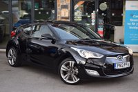 USED 2012 12 HYUNDAI VELOSTER 1.6 GDI SPORT 4d 138 BHP FSH-PANROOF-LEATHER-CAZ