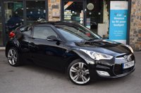 USED 2012 12 HYUNDAI VELOSTER 1.6 GDI SPORT 4d 138 BHP FSH-PANROOF-LEATHER-CAZ