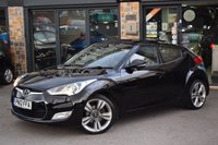 USED 2012 12 HYUNDAI VELOSTER 1.6 GDI SPORT 4d 138 BHP FSH-PANROOF-LEATHER-CAZ