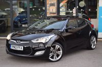 USED 2012 12 HYUNDAI VELOSTER 1.6 GDI SPORT 4d 138 BHP FSH-PANROOF-LEATHER-CAZ