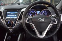 USED 2012 12 HYUNDAI VELOSTER 1.6 GDI SPORT 4d 138 BHP FSH-PANROOF-LEATHER-CAZ