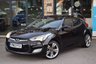 USED 2012 12 HYUNDAI VELOSTER 1.6 GDI SPORT 4d 138 BHP FSH-PANROOF-LEATHER-CAZ