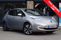 USED 2016 16 NISSAN LEAF TEKNA 5d 109 BHP FNSH-360CAM-LEATHER-BOSE-NAV