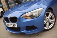 USED 2013 63 BMW 1 SERIES 2.0 116D M SPORT 3d 114 BHP FSH-RPARK-DAB-BTOOTH-KEYLESS