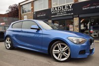 USED 2013 63 BMW 1 SERIES 2.0 116D M SPORT 3d 114 BHP FSH-RPARK-DAB-BTOOTH-KEYLESS