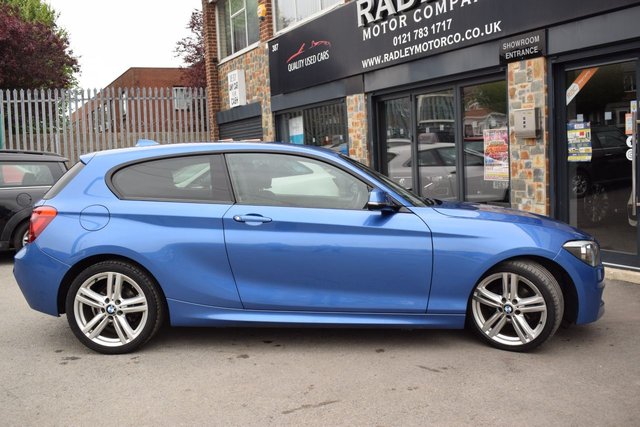 2013 63 BMW 1 Series 2.0 116D M SPORT 3d 114 BHP