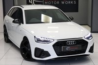 USED 2021 71 AUDI A4 AVANT 2.0 TFSI S LINE BLACK EDITION MHEV  **&pound;399 A MONTH WITH &pound;2179 DEPOSIT**