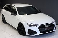USED 2021 71 AUDI A4 AVANT 2.0 TFSI S LINE BLACK EDITION MHEV  **&pound;399 A MONTH WITH &pound;2179 DEPOSIT**