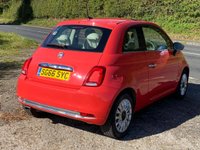 USED 2016 66 FIAT 500 1.2 LOUNGE 3d 69 BHP &pound;20 TAX ++ 65MPG