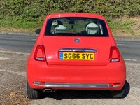 USED 2016 66 FIAT 500 1.2 LOUNGE 3d 69 BHP &pound;20 TAX ++ 65MPG