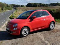 USED 2016 66 FIAT 500 1.2 LOUNGE 3d 69 BHP &pound;20 TAX ++ 65MPG