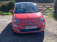 USED 2016 66 FIAT 500 1.2 LOUNGE 3d 69 BHP &pound;20 TAX ++ 65MPG