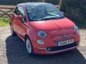 USED 2016 66 FIAT 500 1.2 LOUNGE 3d 69 BHP &pound;20 TAX ++ 65MPG