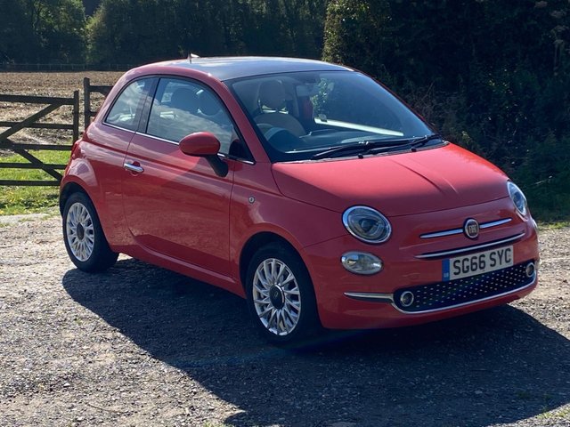 2016 66 Fiat 500 1.2 LOUNGE 3d 69 BHP