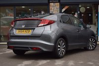 USED 2014 64 HONDA CIVIC 1.6 I-DTEC SR 5d 118 BHP FSH-RCAM-PANROOF-LEATHER-NAV