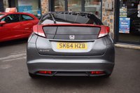 USED 2014 64 HONDA CIVIC 1.6 I-DTEC SR 5d 118 BHP FSH-RCAM-PANROOF-LEATHER-NAV