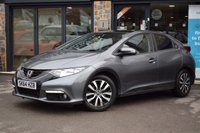 USED 2014 64 HONDA CIVIC 1.6 I-DTEC SR 5d 118 BHP FSH-RCAM-PANROOF-LEATHER-NAV