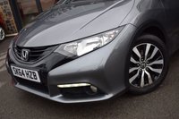USED 2014 64 HONDA CIVIC 1.6 I-DTEC SR 5d 118 BHP FSH-RCAM-PANROOF-LEATHER-NAV
