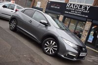 USED 2014 64 HONDA CIVIC 1.6 I-DTEC SR 5d 118 BHP FSH-RCAM-PANROOF-LEATHER-NAV
