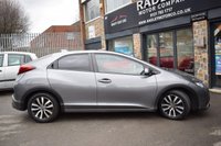 USED 2014 64 HONDA CIVIC 1.6 I-DTEC SR 5d 118 BHP FSH-RCAM-PANROOF-LEATHER-NAV