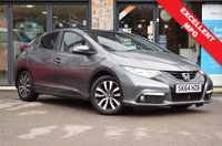 USED 2014 64 HONDA CIVIC 1.6 I-DTEC SR 5d 118 BHP FSH-RCAM-PANROOF-LEATHER-NAV