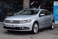 USED 2013 13 VOLKSWAGEN CC 2.0 GT TDI BLUEMOTION TECHNOLOGY DSG 4d 138 BHP FSH-NAV-LEATHER-F/RPARK-HSEATS