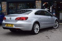 USED 2013 13 VOLKSWAGEN CC 2.0 GT TDI BLUEMOTION TECHNOLOGY DSG 4d 138 BHP FSH-NAV-LEATHER-F/RPARK-HSEATS
