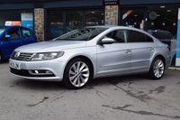 USED 2013 13 VOLKSWAGEN CC 2.0 GT TDI BLUEMOTION TECHNOLOGY DSG 4d 138 BHP FSH-NAV-LEATHER-F/RPARK-HSEATS