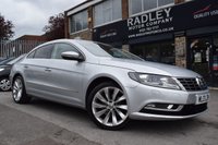 USED 2013 13 VOLKSWAGEN CC 2.0 GT TDI BLUEMOTION TECHNOLOGY DSG 4d 138 BHP FSH-NAV-LEATHER-F/RPARK-HSEATS