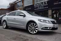 USED 2013 13 VOLKSWAGEN CC 2.0 GT TDI BLUEMOTION TECHNOLOGY DSG 4d 138 BHP FSH-NAV-LEATHER-F/RPARK-HSEATS