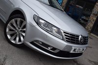 USED 2013 13 VOLKSWAGEN CC 2.0 GT TDI BLUEMOTION TECHNOLOGY DSG 4d 138 BHP FSH-NAV-LEATHER-F/RPARK-HSEATS